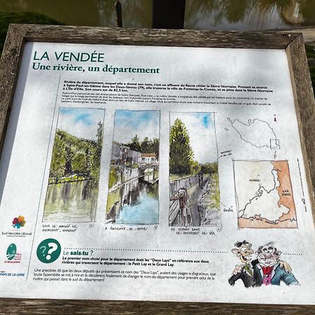 La Maison Du Bonheur Le Gué-de-Velluire Dış mekan fotoğraf
